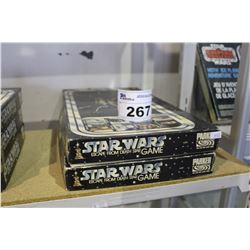 LOT OF 2 STAR WARS "ESCAPE FROM DEATHSTAR:" BOARD GAMES