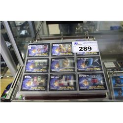 BINDER OF ASSORTED STAR TREK COLLECTOR CARDS