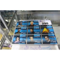 BINDER OF ASSORTED STAR TREK COLLECTOR CARDS