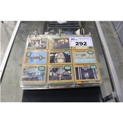 BINDER OF ASSORTED STAR WARS COLLECTOR CARDS