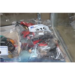 BAG OF ASSORTED STAR TREK FIGURES