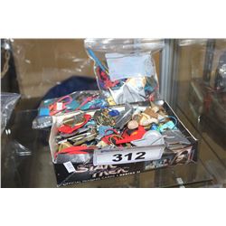 BAG OF ASSORTED STAR TREK FIGURES