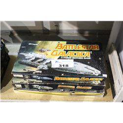 PAIR OF BATTLE STAR GALACTICA BOARD GAMES