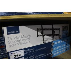 INSIGNIA 47"-80" TILTING TV WALL MOUNT