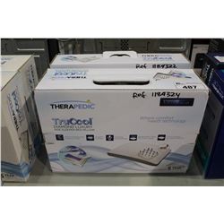 PAIR OF THERAPEDIC TRUCOOL STANDARD & QUEEN SIZE PILLOWS