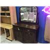 Image 1 : ANTIQUE CANADIANA DRESSER WITH MIRROR