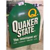 Image 1 : QUAKER STATE OIL SIGN