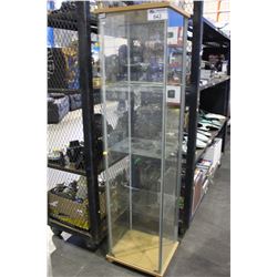 TALL GLASS SHOWCASE