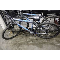 GREY HUFFY MOUNTAIN BIKE
