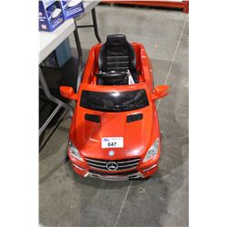 CHILDREN'S MERCEDES ML350