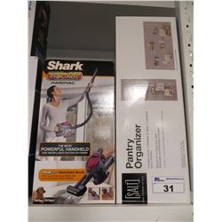 SHARK ROCKET HANDVAC/SALT PANTRY ORGANIZER