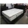Image 2 : 5 PIECE QUEEN MAHOGANY BEDROOM SUITE (INCLUDES - 4 DRAWER BED FRAME, DRESSER WITH MIRROR, TWO