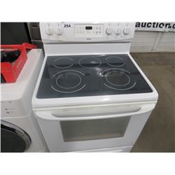 WHITE KENMORE CERAMIC TOP STOVE