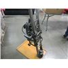 Image 2 : 2 PLASTIC SAW HORSES & DARK ROOM EQUIPMENT/BENZ GRINDER & CRATE OF MISC