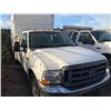 Image 2 : 2004 FORD F-350 XLT SUPERDUTY, SERVICE TRUCK, WHITE, VIN # 1FDSX34S54ED76957