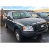 Image 2 : 2007 FORD F-150 XL, 2DR PU, GREEN, VIN #1FTRF12277KC89550