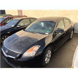 2007 NISSAN ALTIMA, 4DR SEDAN, BLACK, VIN # 1N4AL21EX7C172424