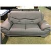 Image 2 : GREY FABRIC 2 SEAT SOFA & LOVE SEAT