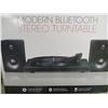 Image 1 : MODERN BLUETOOTH STEREO TURNTABLE