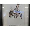 Image 1 : HAIDA KILLER WHALE PRINT BY BILL REID 15" X 19"