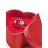 Image 2 : STERLING SILVER RUBY (APP. 3CT) WITH 2 DIAMOND RING. RETAIL $300