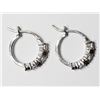 Image 2 : STERLING SILVER NATURAL GARNET (JANUARY BIRTHSTONE) EARRINGS. RETAIL $250