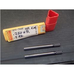 Sandvik 1/4  Solid Carbide 6FL End Mills