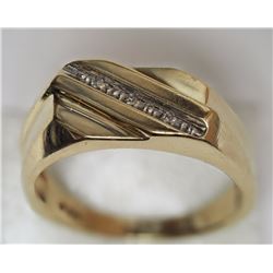 #24-10KT YELLOW -WHITE GOLD  DIAMOND (0.03CT)