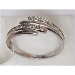 #33-10KT WHITE GOLD DIAMOND (2.02CT)RING