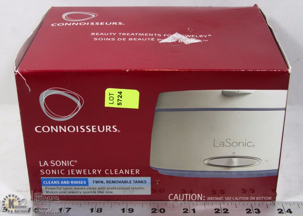 CONNOISSEURS LA SONIC SONIC JEWELRY CLEANER