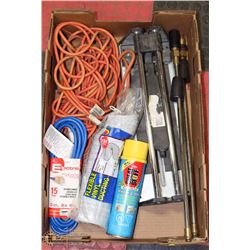 FLAT OF ESTATE TOOLS & ACCESSORIES, INCLUDES 2