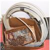 Image 1 : BOX WITH 2 CABLES, 1 CHAIN, CLEVISES, HOOKS, PINS