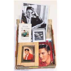 LARGE LOT OF ELVIS MEMORABILIA - PICTURES, POSTERS