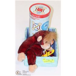 NEW TINKER TOY SET W/ TY MONKEY & VINTAGE MICKEY