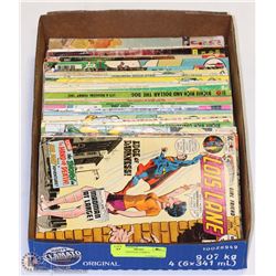BOX OF VINTAGE COMICS.