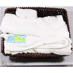 LARGE BASKET W/ TWO NEW LARGE 100%