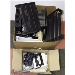 BOX WITH 2 TOPAZ SYSTEM SIGNATURE PLATES