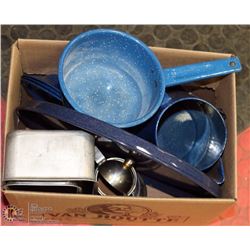 ENAMEL PAN & POT, ESPRESSO POT AND MORE.
