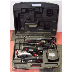 ESTATE CRAFTSMAN 19.2 VOLT CORDLESS POWER TOOL SET