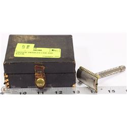 VINTAGE TWINPLEX CASE AND RAZOR.