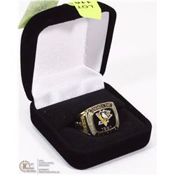 COLLECTORS 1991 PITTSBURGH PENGUINS STANLEY CUP REPLICA  RING