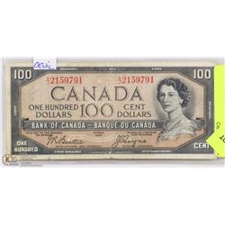 DEVILS FACE 1954 100$