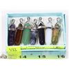 Image 1 : LOT OF 7 SEMI PRECIOUS STONE CHAKRA PENDANTS INCL