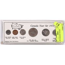 1973 CANADIAN COIN SET.