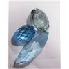 Image 2 : 7) 4 LOTS OF GENUINE GEMSTONES