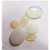 Image 4 : 7) 4 LOTS OF GENUINE GEMSTONES