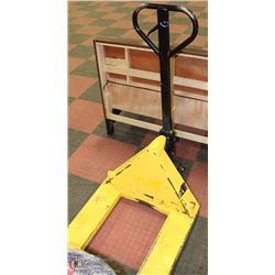 PALLET JACK 5500LB CAPACITY.