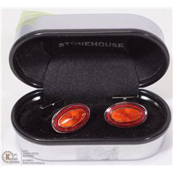 NEW DESIGNER "RED COLOR" CUFF LINKS
