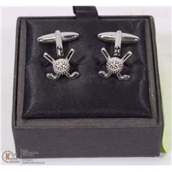 NEW DESIGNER "GOLF" CUFF LINKS