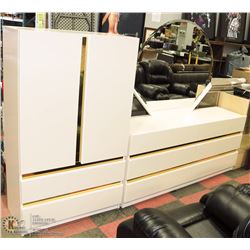 SHOWHOME CREAM COLOR DRESSER SET INCL